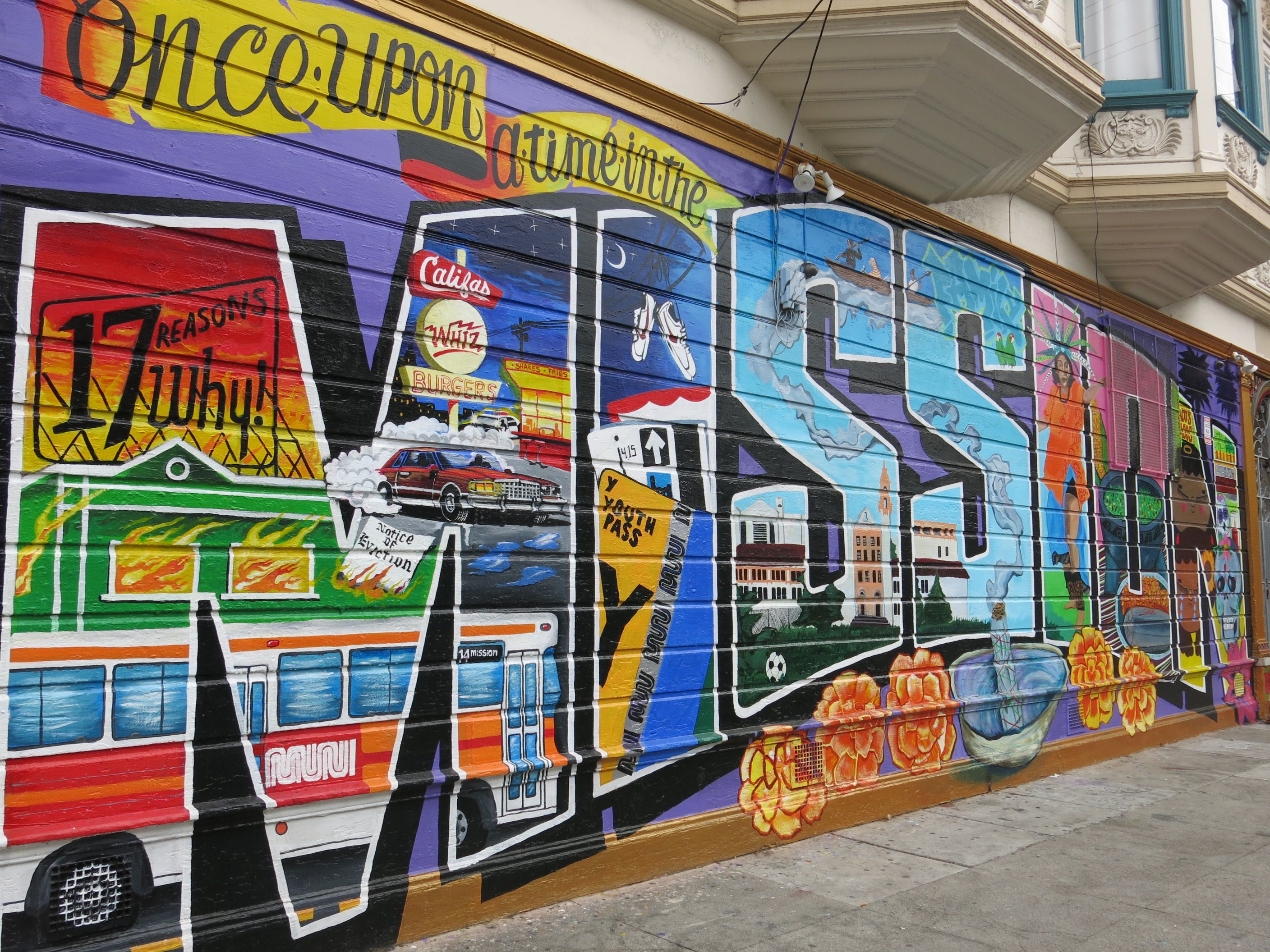 RRR　MISSION DISTRICT Mission District, the colorful Latino Roots – DayDream Under the Stars